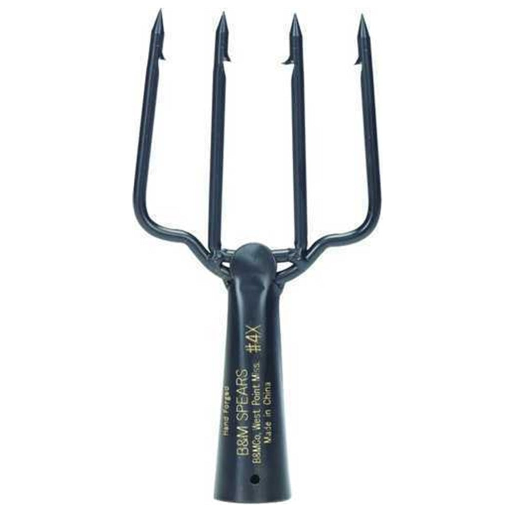 B'n'M Frog 'n Fish Gigs & Spears 4-Tine Gigging Spear