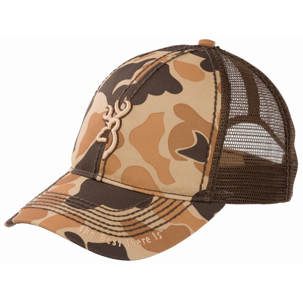 Browning Bozeman Camo Brown Mesh Back Cap