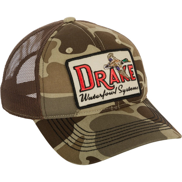 Drake Waterfowl Square Patch Foam Front Ball Cap