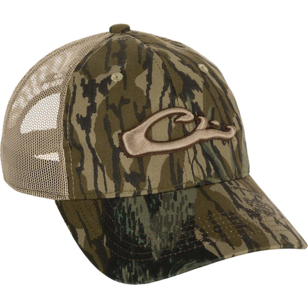 Drake Waterfowl 6 Panel Camo Mesh Back Cap