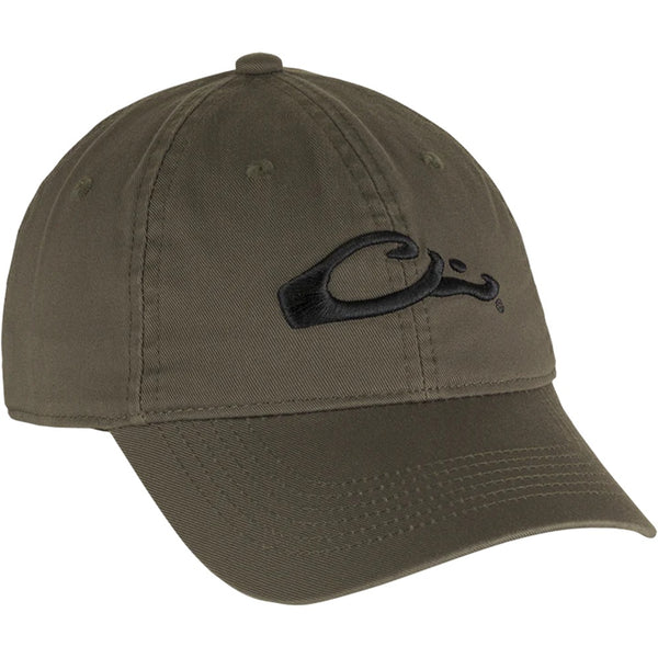 Drake Waterfowl Logo Cotton Twill Cap