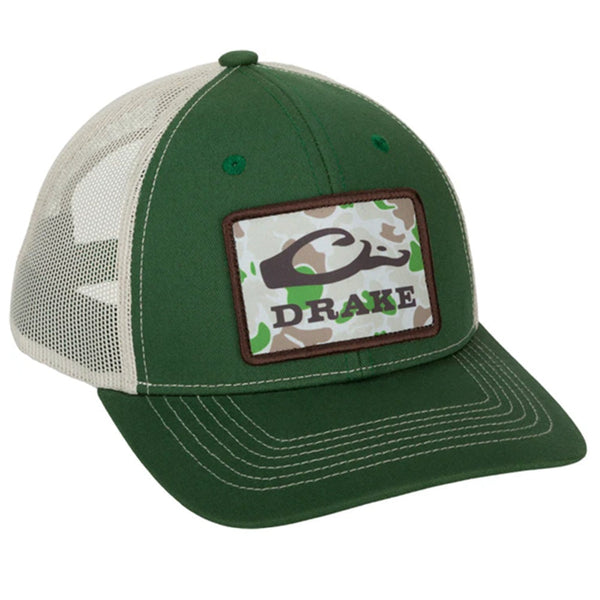 Drake Waterfowl Old School Patch Mesh Back Cap