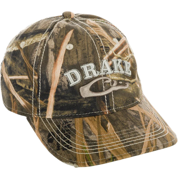 Drake Waterfowl Distressed 6-Panel Ball Cap