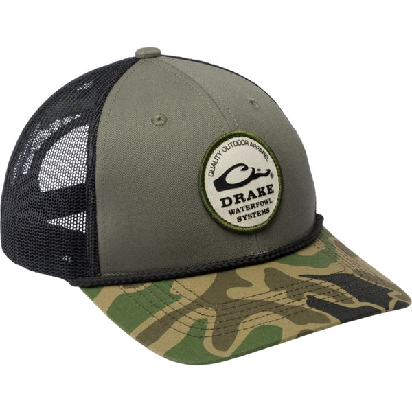 Drake Circle Badge Back Rope Cap