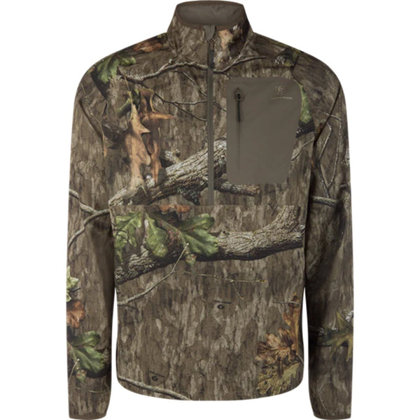 Drake Non-Typical Lightweight SWT Half Zip Pullover with Scent Control