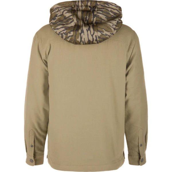 Drake Youth Campfire Flannel Hoodie