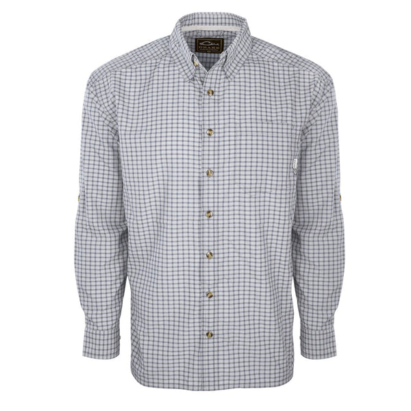Drake Waterfowl Featherlite Check L/S Shirt