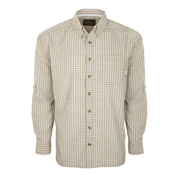 Drake Waterfowl Featherlite Check L/S Shirt