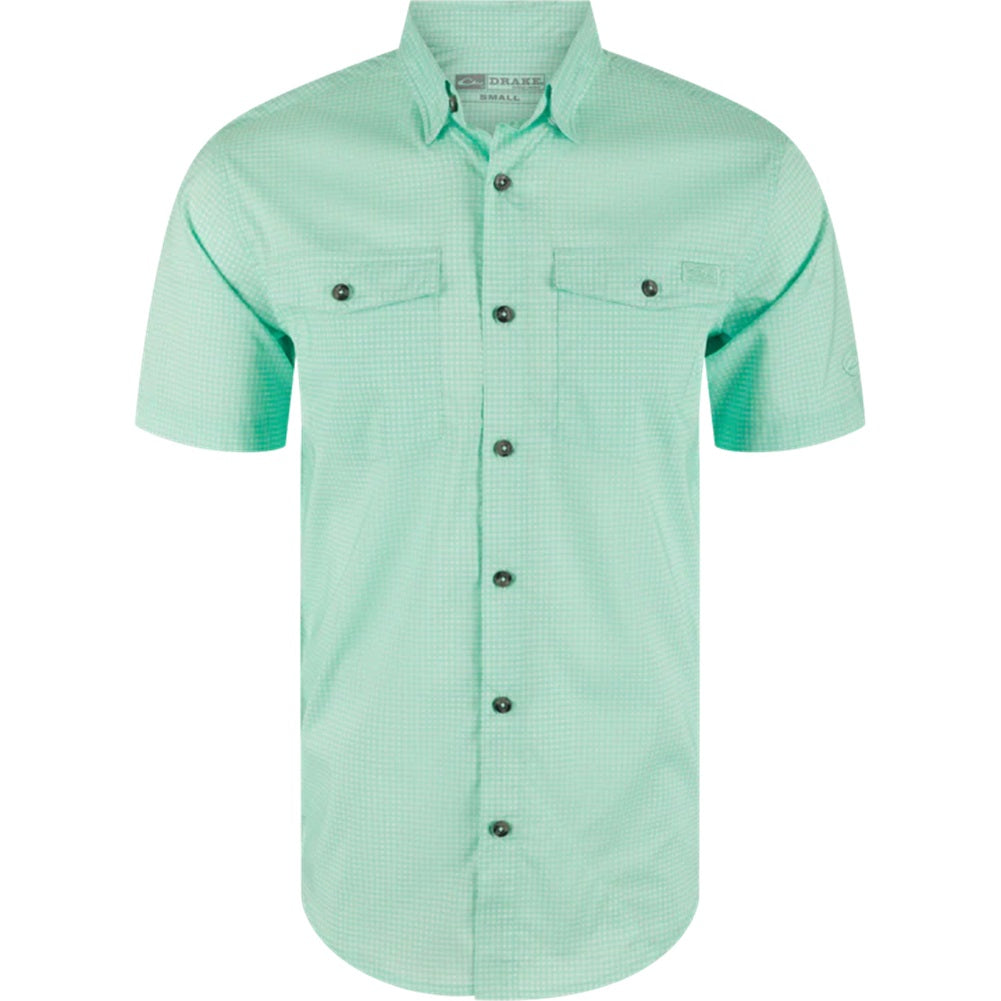 Drake Frat Gingham Check Button-Down S/S Shirt