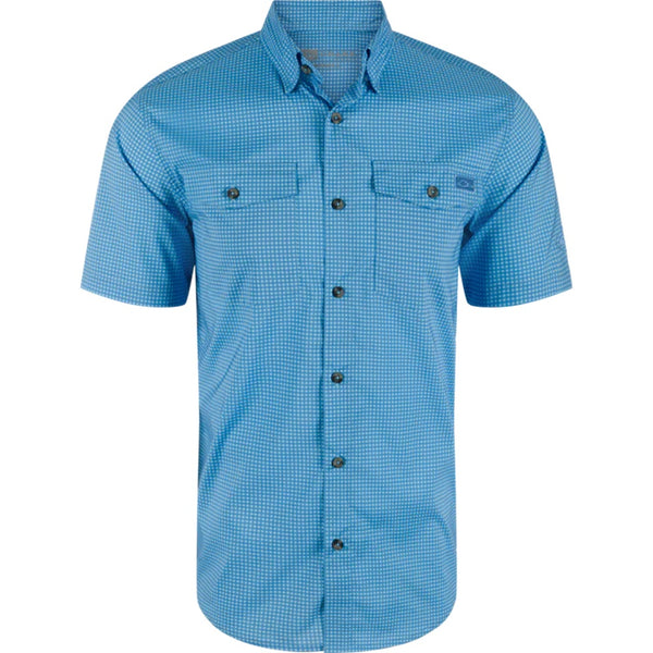 Drake Frat Gingham Check Button-Down S/S Shirt
