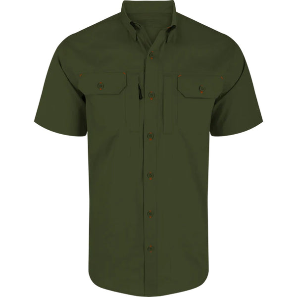 Drake Wingshooter Trey Solid Short Sleeve Shirt