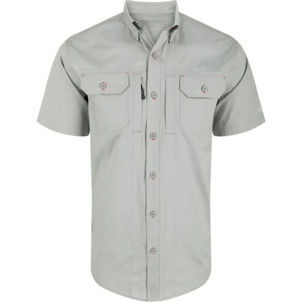 Drake Wingshooter Trey Solid Short Sleeve Shirt