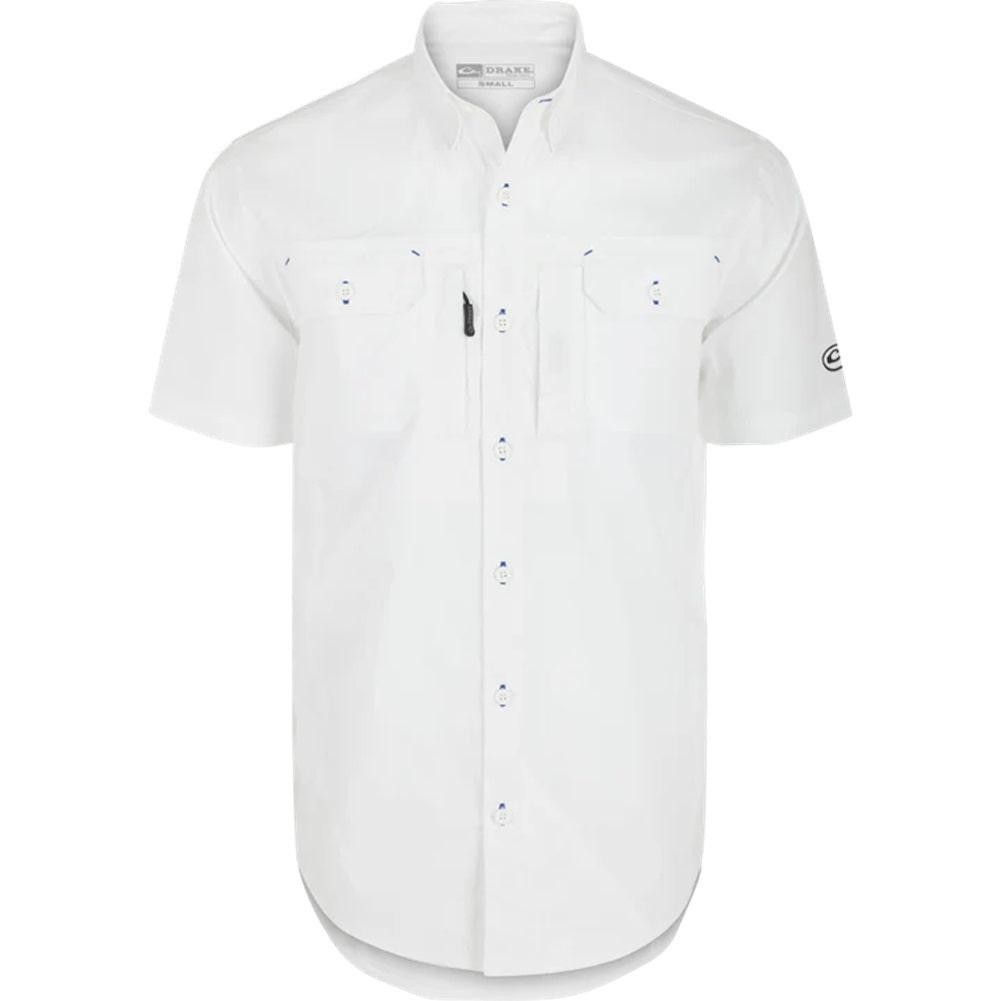 Drake Wingshooter Trey Solid Short Sleeve Shirt