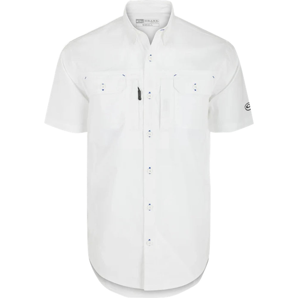 Drake Wingshooter Trey Solid Short Sleeve Shirt