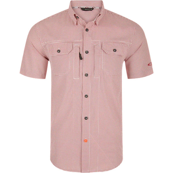 Drake Wingshooters Trey Grid Check S/S Shirt