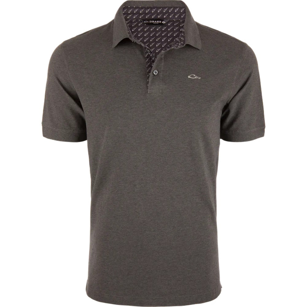 Drake Pique Logo Polo