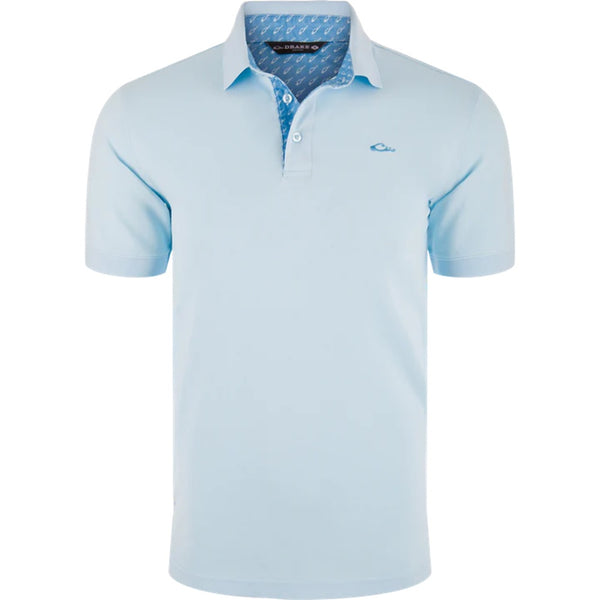 Drake Pique Logo Polo