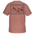 Drake Waterfowl Stamped Teal S/S T-Shirt