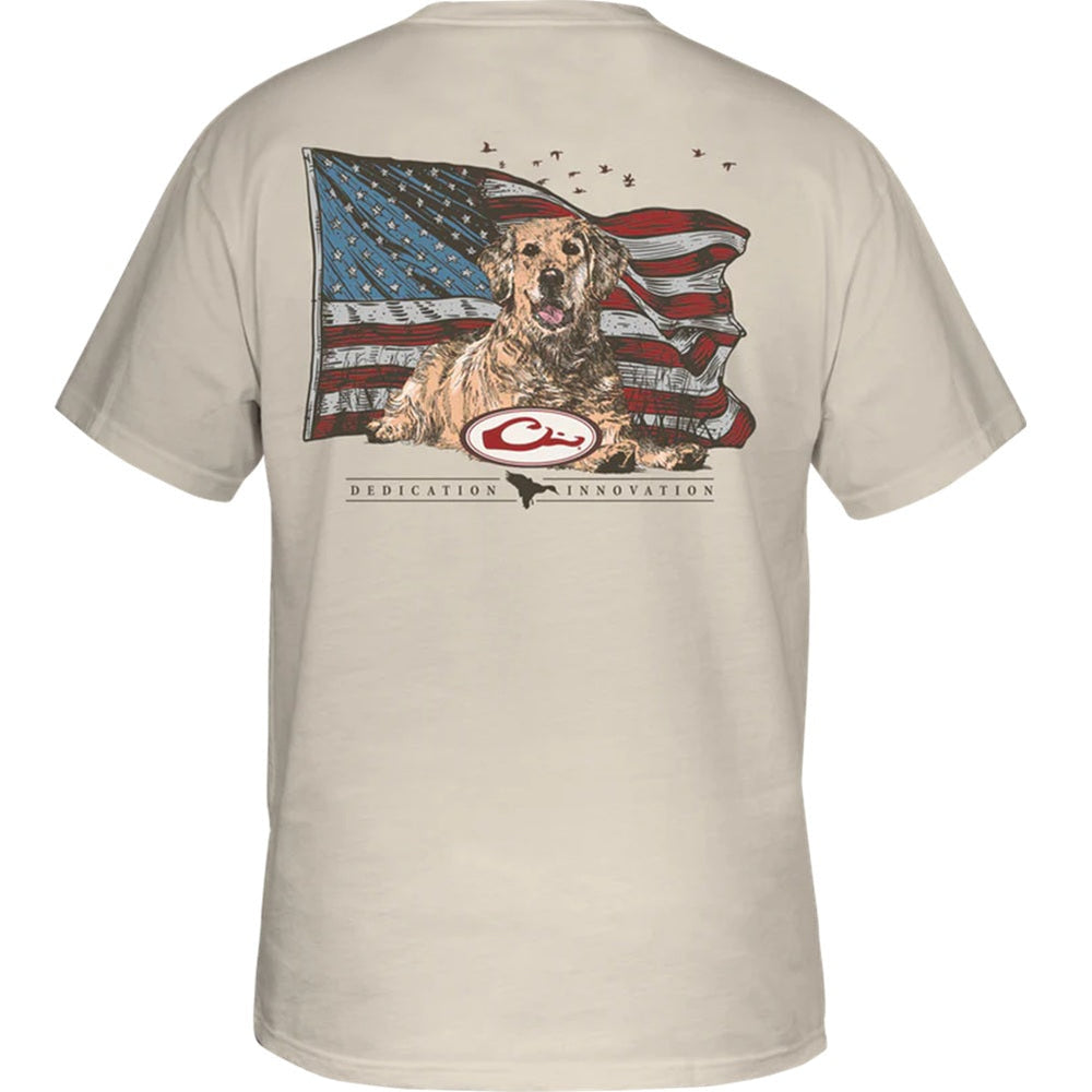Drake Americana Yellow Lab S/S T-Shirt