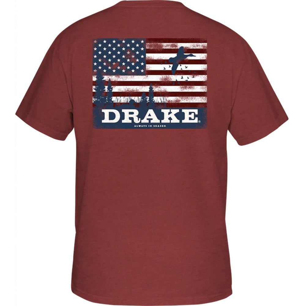 Drake Americana Scenic Flag S/S T-Shirt