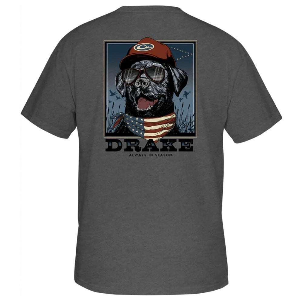 Drake Youth Americana Lab S/S T-Shirt