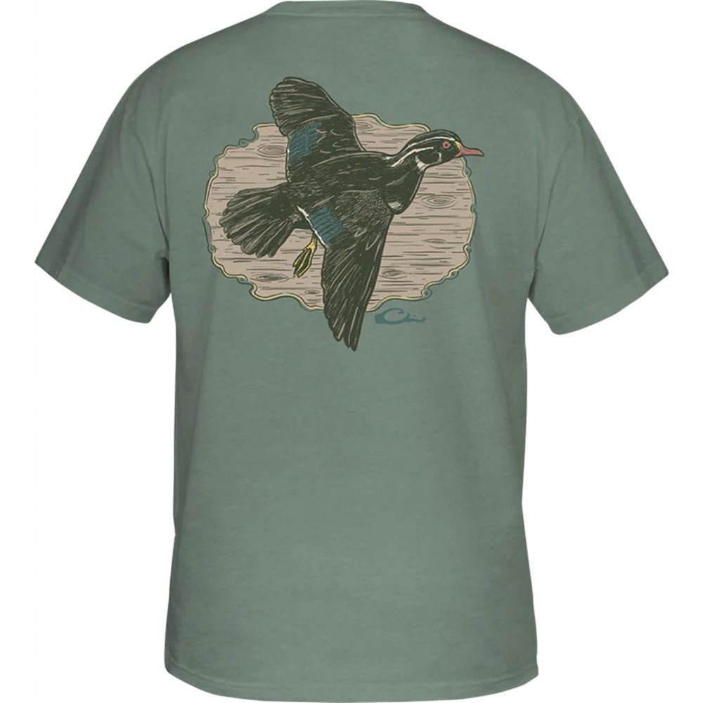 Drake Wood Duck Flight S/S T-Shirt