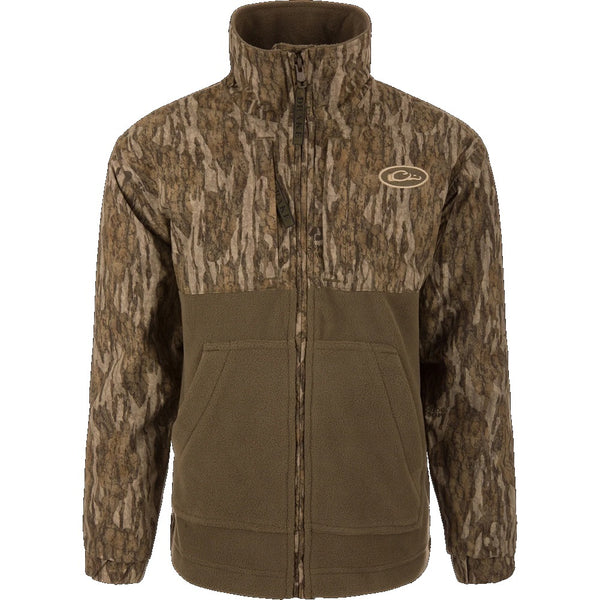 Drake Waterfowl MST Youth Eqwader Full Zip Jacket