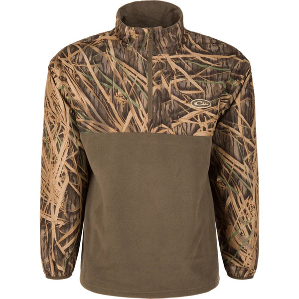 Drake Waterfowl MST Quarter Zip Refuge Eqwader Jacket