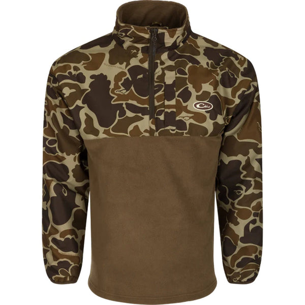 Drake Waterfowl MST Quarter Zip Refuge Eqwader Jacket