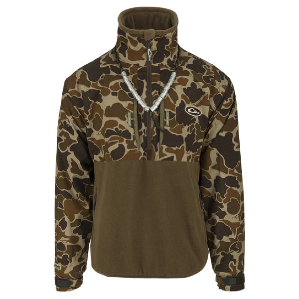 Drake Waterfowl MST Guardian Eqwader Flex Fleece 1/4 Zip Jacket