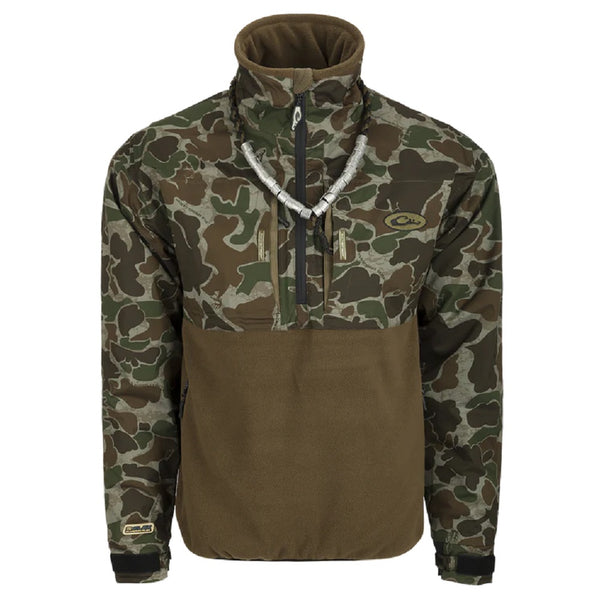 Drake Waterfowl MST Guardian Eqwader Flex Fleece 1/4 Zip Jacket