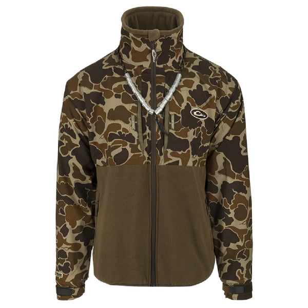 Drake Waterfowl MST Guardian Eqwader Flex Fleece Full Zip Jacket