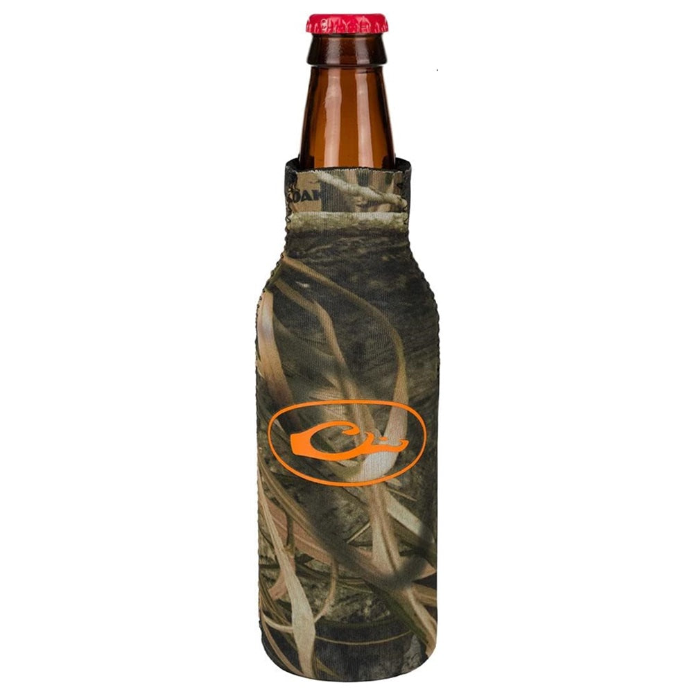Drake Waterfowl Neoprene Logo Camo Bottle Koozie