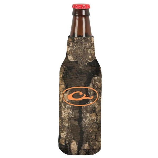 Drake Waterfowl Neoprene Logo Camo Bottle Koozie