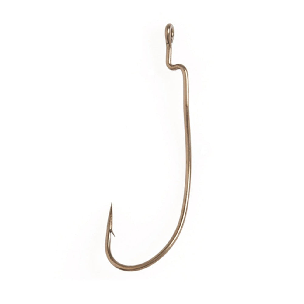 Eagle Claw Lazer Sharp Bronze Z-Bend Rotating Worm Hook