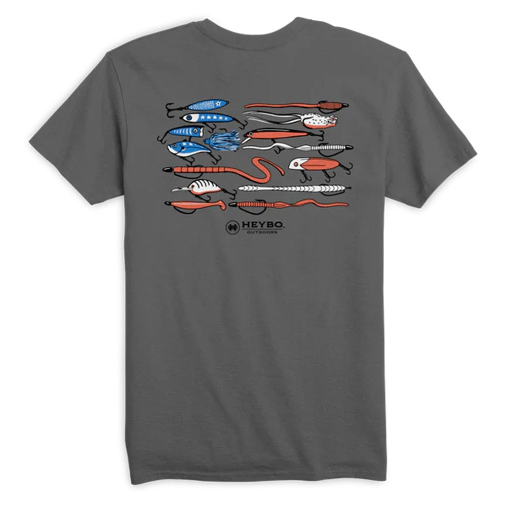 Heybo Merica Lures Short Sleeve T-Shirt