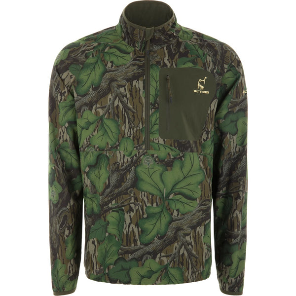 Ol' Tom Half Zip Pullover with Spider Web Technology