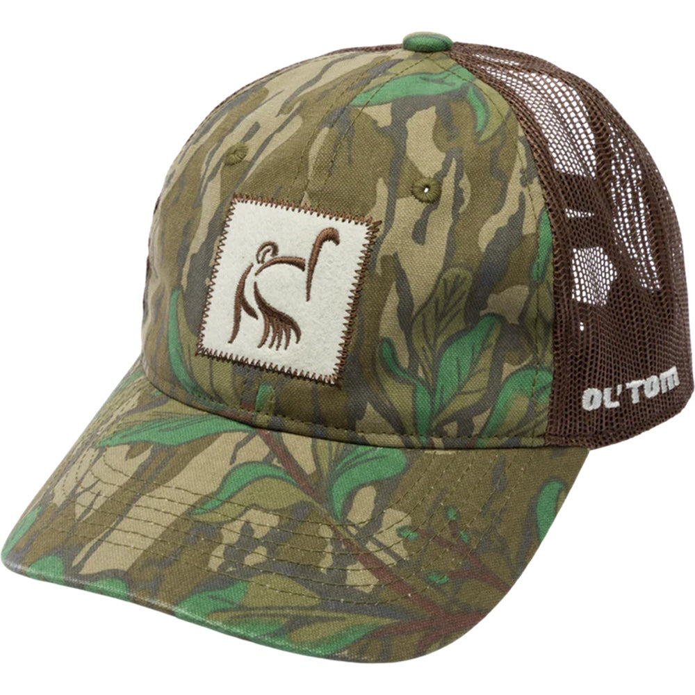 Ol Tom' Women's Mesh Back Camo Ponytail Cap