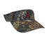 Collegiate Headwear Camo Visor with College Team Logo