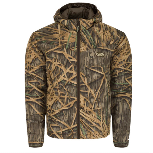 Drake Waterfowl MST Waterfowl Pursuit Synthetic Full Zip Jacket with Hood