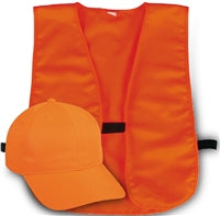 Outdoor Cap Youth Hunter's Safety Cap and Vest Combo