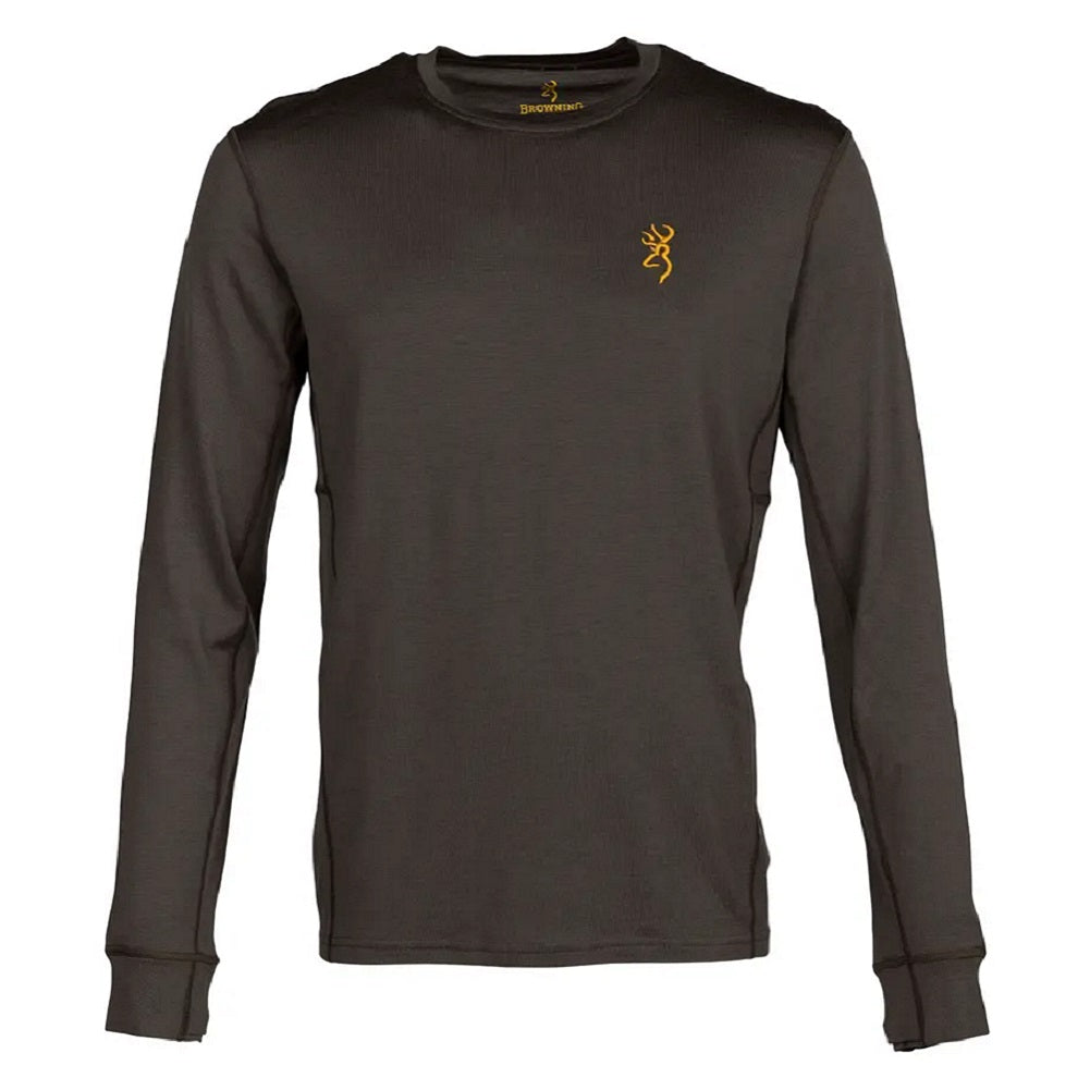 Browning Merino Crew Long Sleeve Shirt
