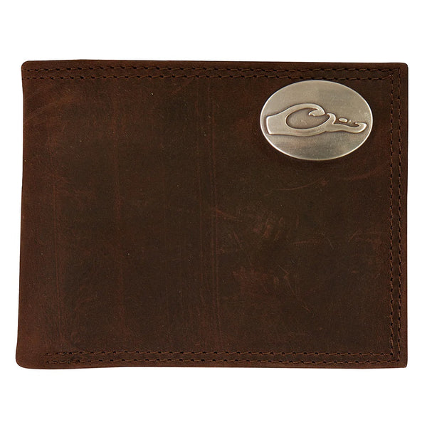 Drake Waterfowl Leather Bi-Fold Wallet