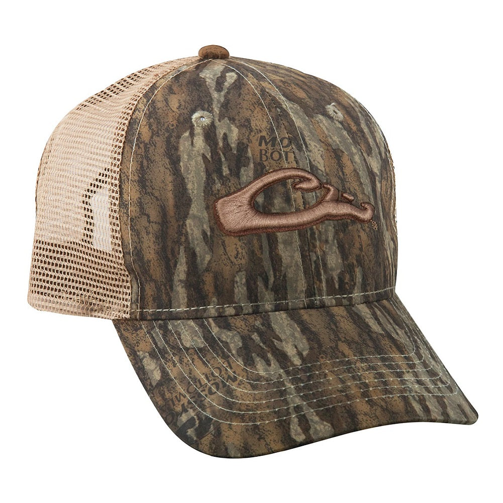 Drake Waterfowl 6 Panel Camo Mesh Back Cap