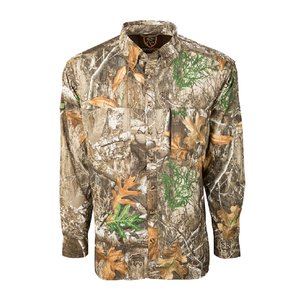 Drake Non-Typical LS Mesh Back Flyweight Shirt