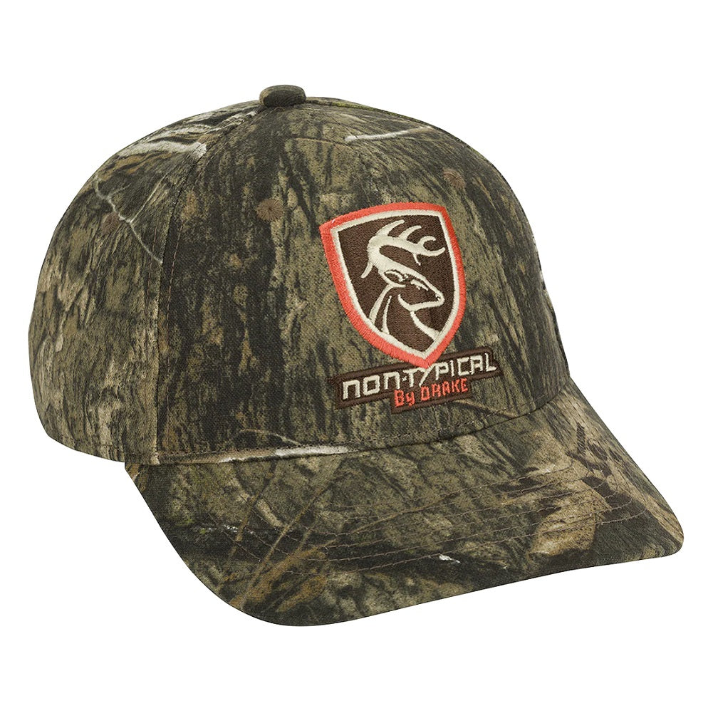 Drake Non-Typical Logo Camo Cotton Cap