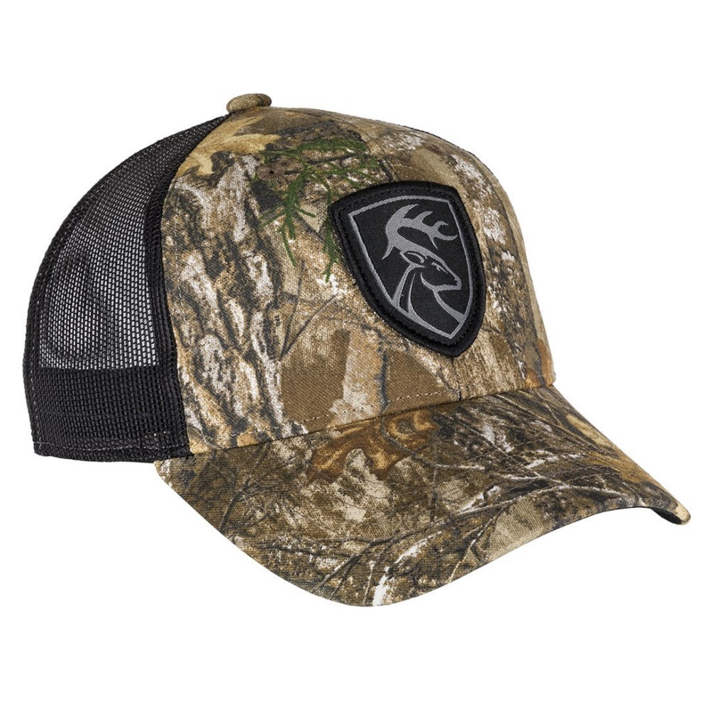Drake Non-Typical Patch Logo Mesh Back Camo Cap