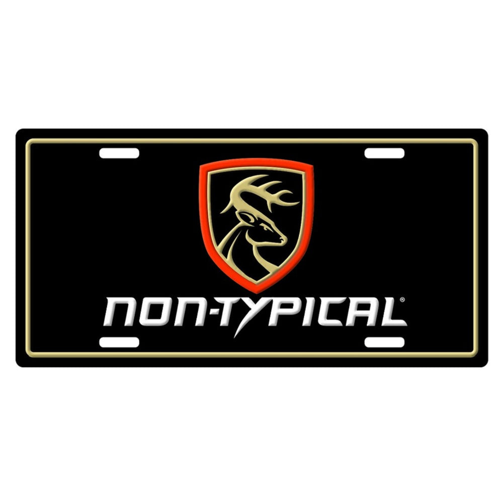 Drake Non-Typical Logo License Plate Tag