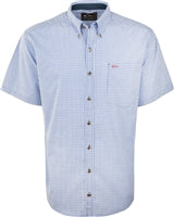 Drake Waterfowl Big Easy Short Sleeve Plaid Shirts with Staycool Fabric