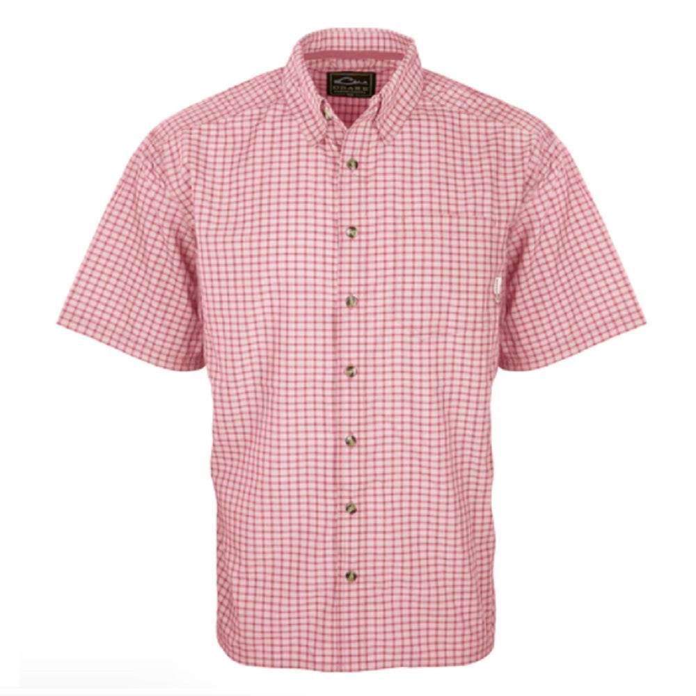 Drake Waterfowl Featherlite Check S/S Shirt